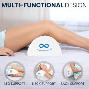 Everlasting Comfort Knee Pillow for Back Sleeping