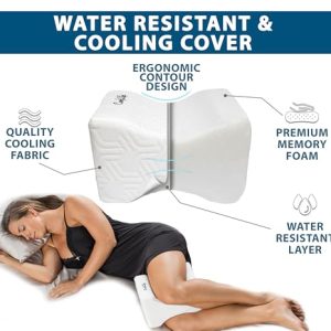 ComfiLife Knee Pillow for Side Sleepers – Cooling Leg Pillow