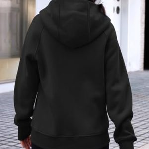 Trendy Queen Women’s Zip-Up Hoodie: Stylish Fall Jacket Gift
