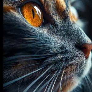 Golden Eye Cat Bullet Journal Cover Design: Purr-fect Gift for Cat Lovers