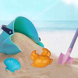 IOKUKI Long Shovels Sand Toys Set – 15 PCS