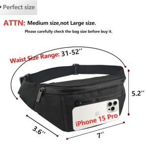 Crossbody Fanny Pack for Travel