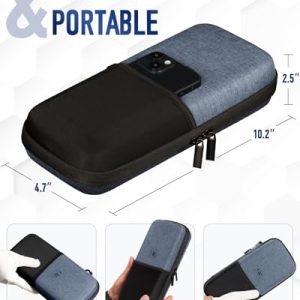 Odor-Proof Golf Glove Holder Case with Glove Shaper