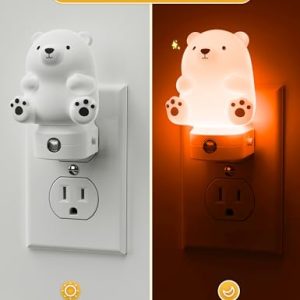 L LOHAS Cute Bear Night Light