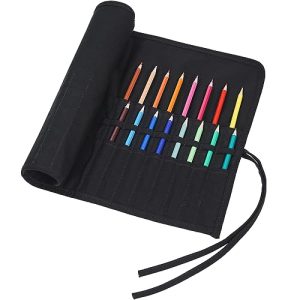 ECHSRT Roll Up Paint Brush Holder: Artist’s Essential Storage
