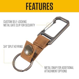 Carhartt Nylon Duck Key Keeper: Durable Unisex Keychain
