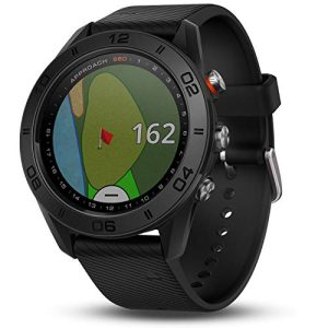 Garmin Approach S60 GPS Golf Watch - Black Silicone Band