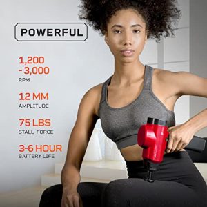 LifePro Sonic Pro Percussion Massage Gun – Deep Tissue Device