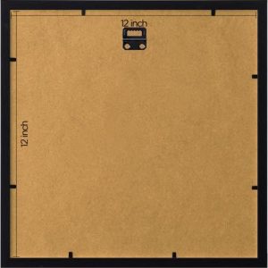 Black Picture Frame Set: Classic Gallery Wall Display