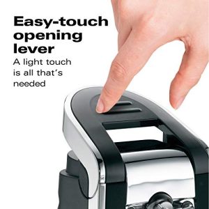 Hamilton Beach Smooth Touch Electric Can Opener – Black/Chrome