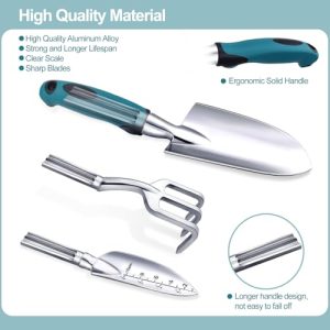Kynup 7-Piece Garden Tools Set – Rust-Proof Hand Tools