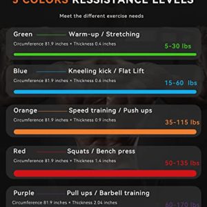 SUNPOW Resistance Bands Set: Ultimate Fitness Gift