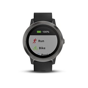 Garmin vívoactive 3 GPS Smartwatch - Renewed Black & Gunmetal