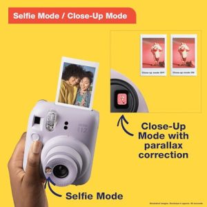 Fujifilm Instax Mini 12 Instant Film Camera – Pastel Blue