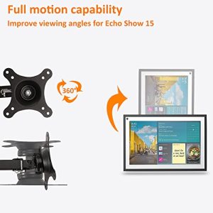Mount for Echo Show 15 – Adjustable Wall Bracket