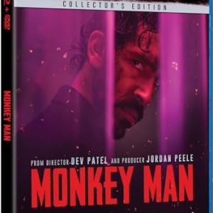 Monkey Man (Blu-ray + DVD + Digital)