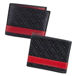 Guess Men’s Leather Slim Bifold Wallet