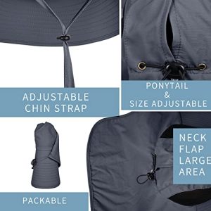 UPF 50+ Sun Hat with Neck Flap