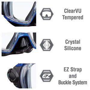 TUSA Sport Adult Snorkel Set