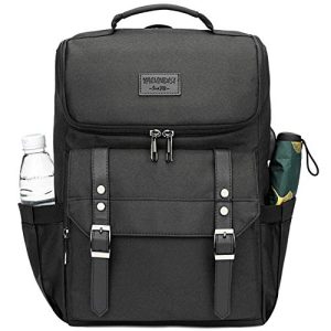 YALUNDISI Vintage Travel Laptop Backpack: Stylish & Functional 15.6 Inch College Bag