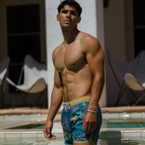 maamgic Mens Boys Vintage Swim Trunks – Quick Dry
