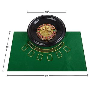 Trademark Poker 16-Inch Roulette Wheel Set
