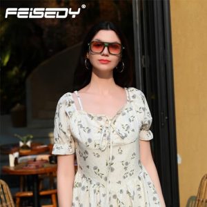 FEISEDY Vintage Aviator Sunglasses