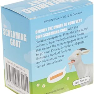 The Screaming Goat Book & Figure: Hilarious Miniature Set