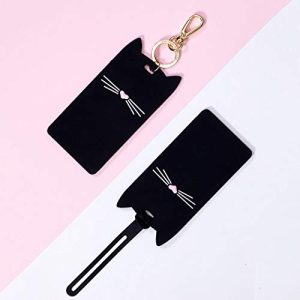 Kate Spade Black Cat Luggage Tag: Chic Travel Accessory