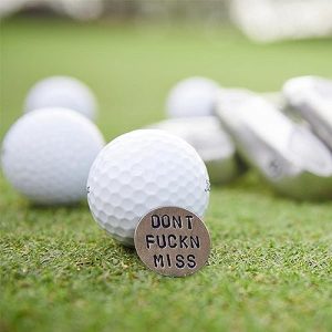 Adult Humor Novelty Golf Ball Markers – Funny Gag Gifts