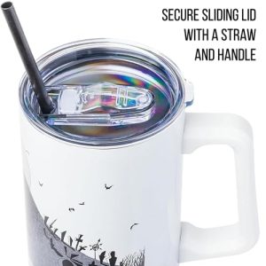 Jack Skellington Stainless Steel Tumbler: Nightmare Before Christmas