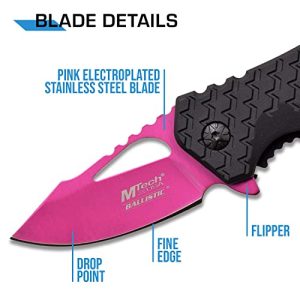 MTech USA Pink Folding Knife