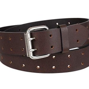 Dickies Men's Double Prong Leather Belt