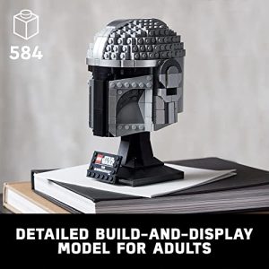 LEGO Star Wars The Mandalorian Helmet 75328 - Buildable Model Kit