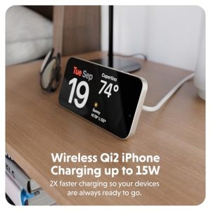 HyperJuice 2-in-1 Wireless Charger Qi2 Magnetic Stand