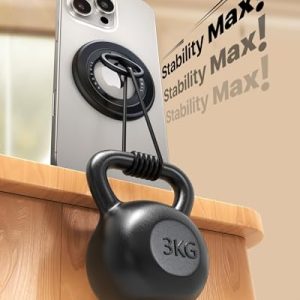 andobil Magnetic Phone Grip for MagSafe - Black