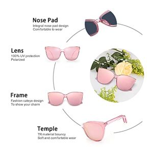 LVIOE Cat Eyes Sunglasses for Women