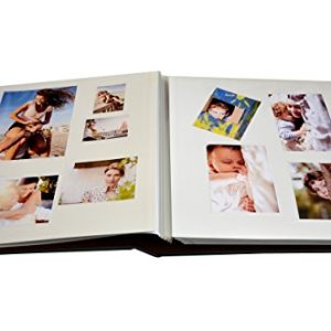 Red Brown Magnetic Self-Stick Page Photo Album