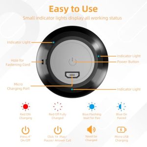 2-Pack Portable Mini Bluetooth Speakers – Tiny and Cute