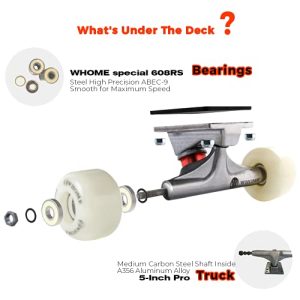 31″x8″ Pro Standard Skateboard Complete – 8-Ply Maple