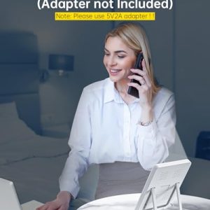 SUXIO Light Therapy Lamp 10000 Lux – Touch Control Daylight Lamp