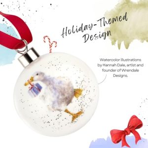 Wrendale Special Delivery Ornament: Fine Bone China
