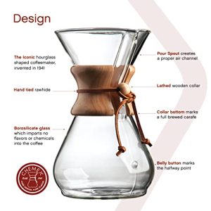 Chemex Pour-Over Glass Coffeemaker