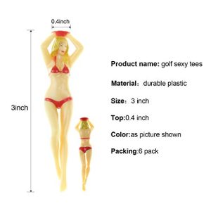 KOFULL Colored Golf Tees – 3 Inch Novelty Tees