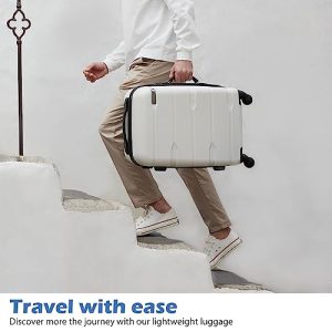 Coolife Expandable Luggage Set: Secure and Stylish Travel Gear