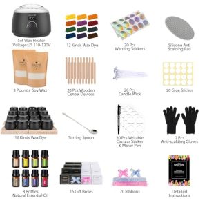 SAEUYVB Candle Making Kit for Adults
