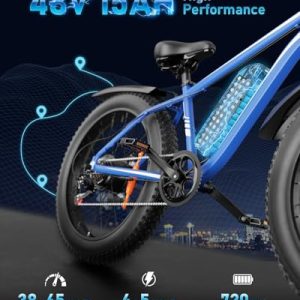 EB26 Electric Bike for Adults – 1500W Peak Power