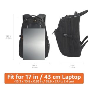 Amazon Basics 17-Inch Laptop Backpack: Practical Gift for Tech Enthusiasts