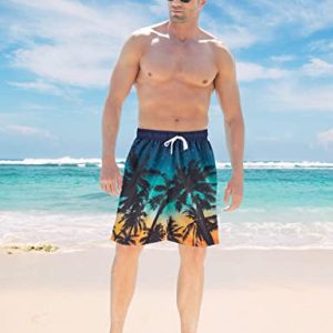 TUONROAD Mens 9″ Swim Trunks – Compression Liner