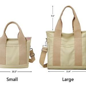 2024 Small Tote Bag with Zipper